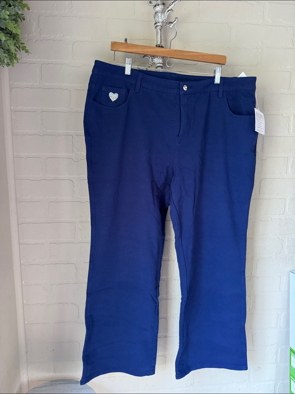 Dream Jeannes 20w jeans cotton Quacker Factory NEW